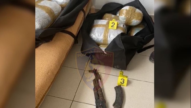 U kap me 35 kg marijuanë në banesën në Konispol, prokuroria ‘zbërthen’ të dhënat në telefonin e autorit