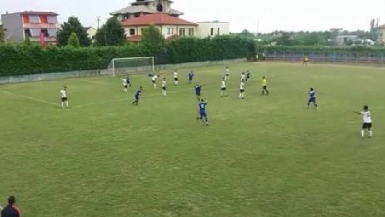 Sherr masiv mes skuadrave të Shënkollit dhe Orikut, ndërpritet ndeshja, policia e Lezhës shoqëron disa futbollistë