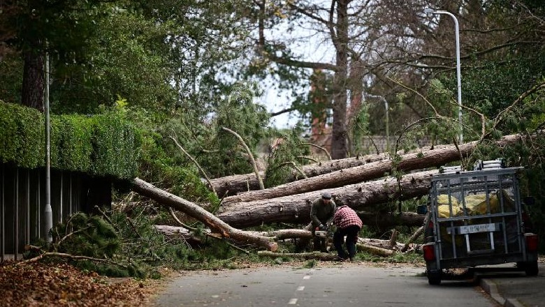 Stuhia Arwen ‘godet’ Britaninë e Madhe, erërat e forta rrëzojnë pemët duke shkaktuar vdekjen 2 personave