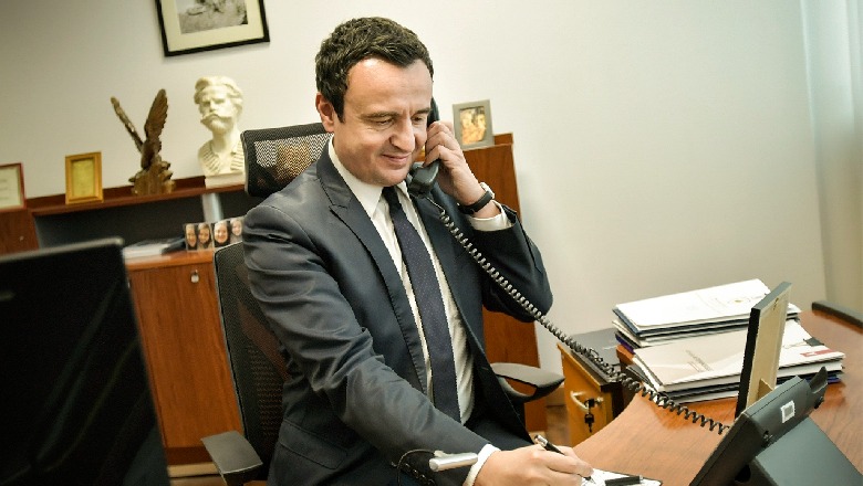 Kurti bisedë telefonike me Escobar: Të përkushtuar për të vijuar dialogun me Serbinë