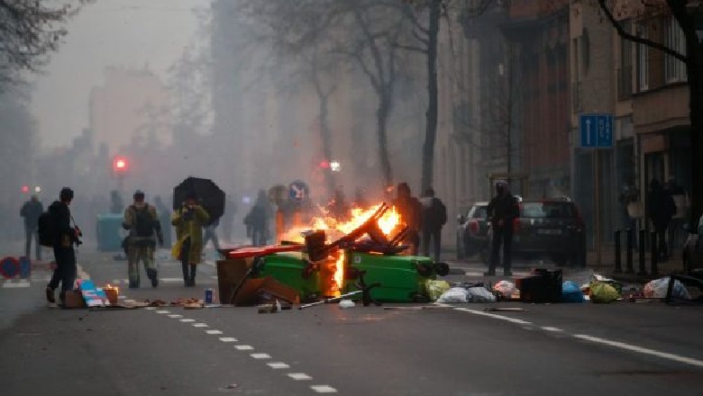 Protesta të dhunshme në Bruksel kundër ashpërsimit të masave kundër Covid-19