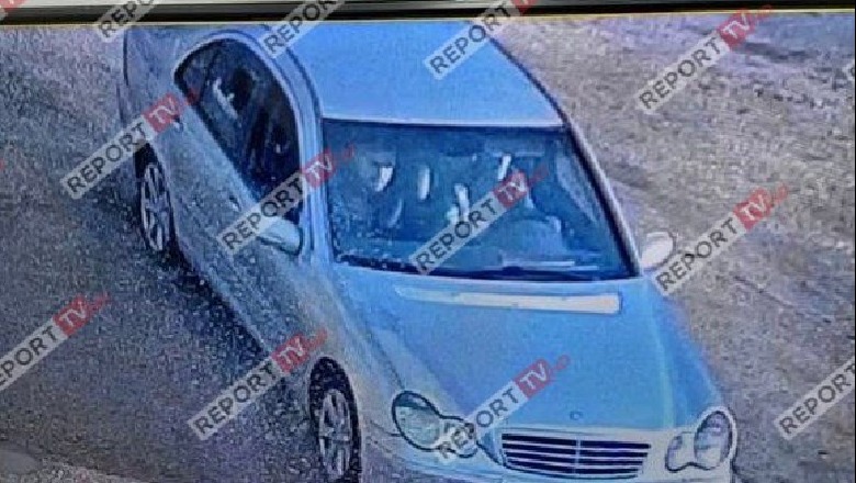Vrasja e biznesmenit në Sanxhak të Kurbinit, Report Tv siguron foton ekskluzive nga momenti kur autorët largohen me Benz-in gri! Brenda u gjet dhe arma