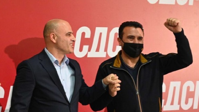 Zoran Zaev i dorëzon zyrtarisht partinë Kovaçevskit