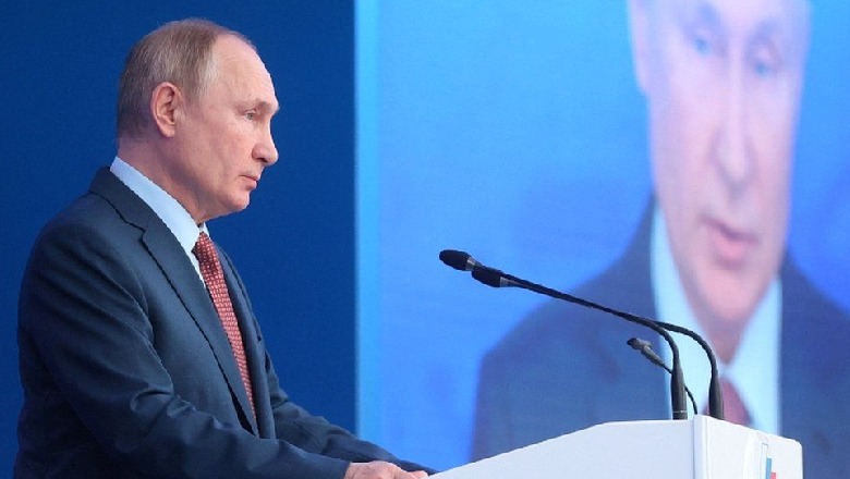 Putin nuk e përjashton mundësinë e sulmit në Ukrainë: Do t'i përgjigjemi çdo hapi armiqësor