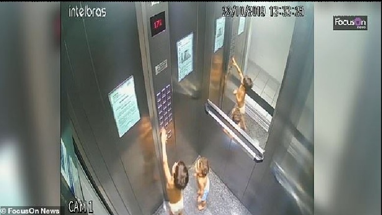 Nëna përjeton tmerrin në Brazil, djali një vjeçar mbeti në ashensor dhe zbriti 17 kate më poshtë (VIDEO)