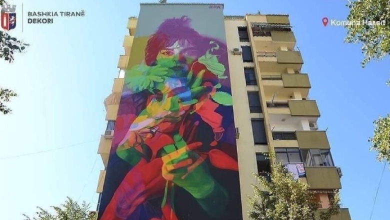 Dy nga muralet e Tiranës renditen në 100 më të mirat e botës për 2021