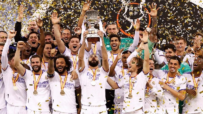 Modric dhe Benzema i japin Realit trofenë e parë sezonal