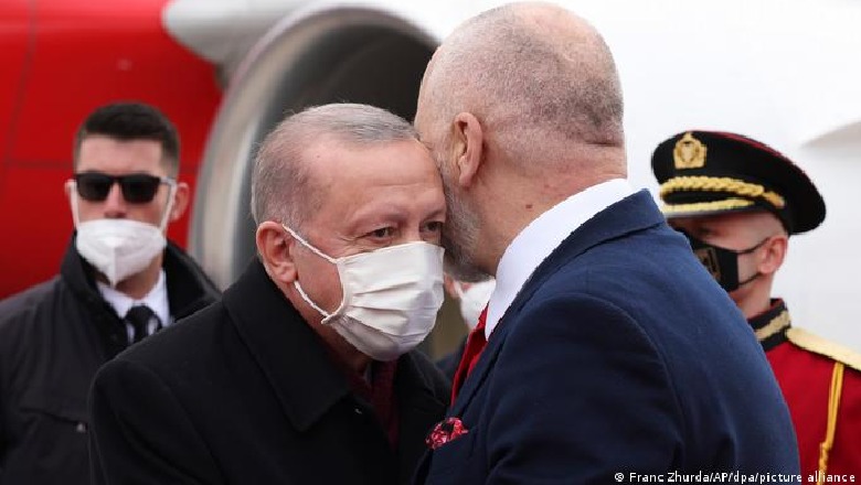 Presidenti turk Erdogan dhe kryeministri Edi Rama 