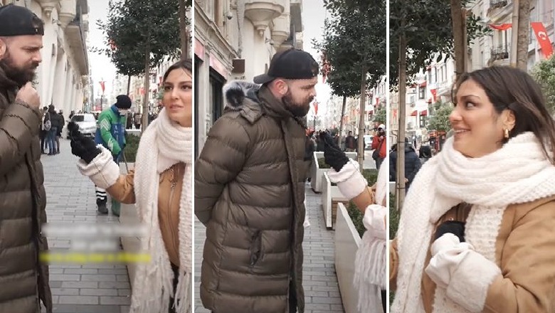 Alban Ramosaj ndalohet nga blogerja turke, këngëtari e mahnit me zërin e tij! Këndon në mes të Stambollit (VIDEO)