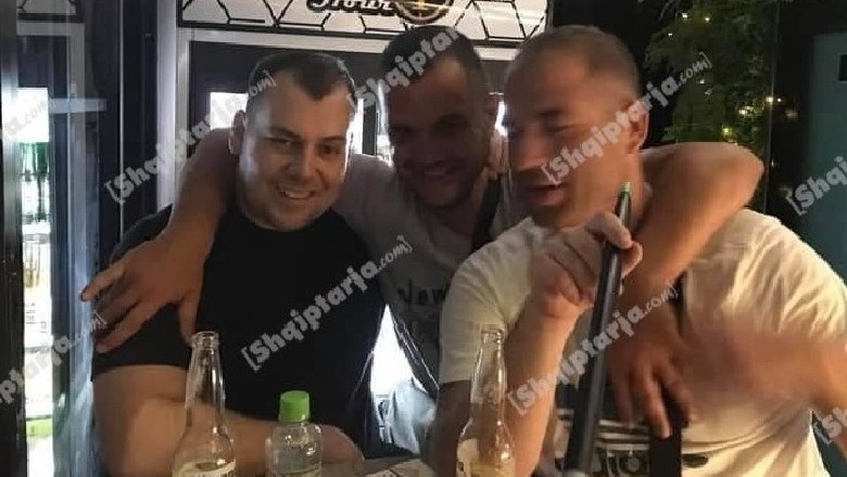 Sokol Sanxhaktari, Florjan Lamçe dhe Adriano Hajdari