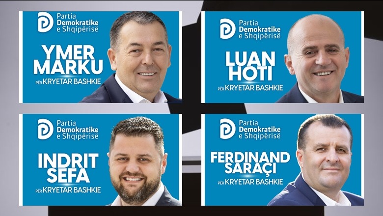 Zgjedhjet e pjesshme lokale, kandidatët e PD-së zbulojnë sloganet! ‘Shërbimi për qytetarët’ fokusi i kandidatëve të Bashës