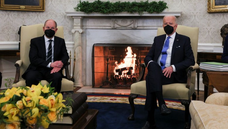 Biden dhe kancelari i Gjermanisë theksojnë unitetin kundër Rusisë për Ukrainën
