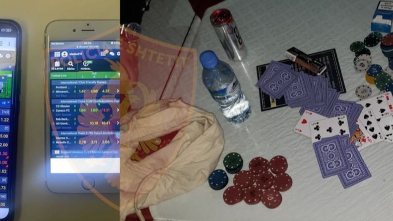 Organizonin lojëra fati, arrestohen 4 pronarët e lokaleve në Tiranë! 2 të tjerë nën hetim, njëri kapet me kanabis! Sekuestrohen letra bixhozi dhe çipsa