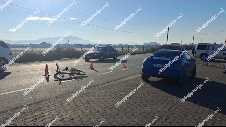Aksident në aksin Shkodër- Hani Hotit, automjeti përplas të moshuarin me biçikletë, në gjendje të rëndë në spital