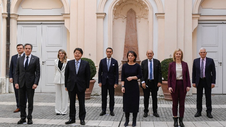 Ministrat e Jashtëm të G7 thirrje Rusisë: Tërhiq trupat, çdo agresion do të ketë pasoja të mëdha