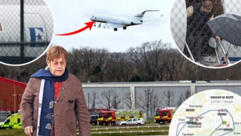 'Ishte e tmerrshme', avioni privat i Elton John pëson defekt në ajër për shkak të erërave të forta, ja çfarë ndodhi më pas