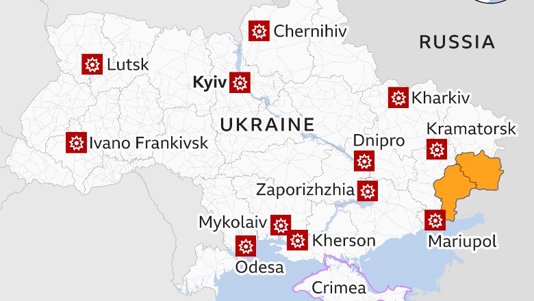 Raketat ruse vijojnë të godasin pa pushim në ditën e dytë të pushtimit, 5 shqiptarë ende në Ukrainë! Ja qytetet në të cilët ndodhen