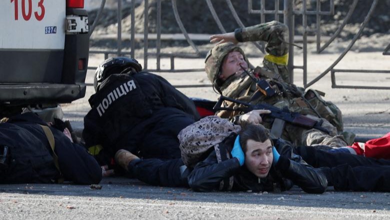FOTOGALERI/ Vdekje e shkatërrim, 'brenda' betejave në Ukrainë