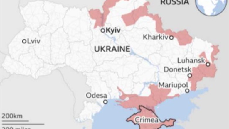 Harta/ Sulme të përgjakshme dhe lufta për fitore, trupat ruse shpërndahen në të gjithë territorin e Ukrainës