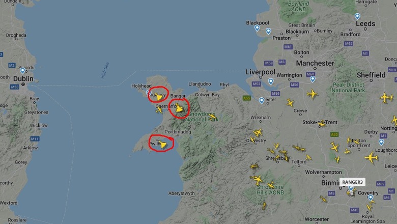 Çfarë po ndodh në qiellin britanik? Avionë dhe helikopterë ushtarakë në fluturim si rrallë herë më parë (FOTO)