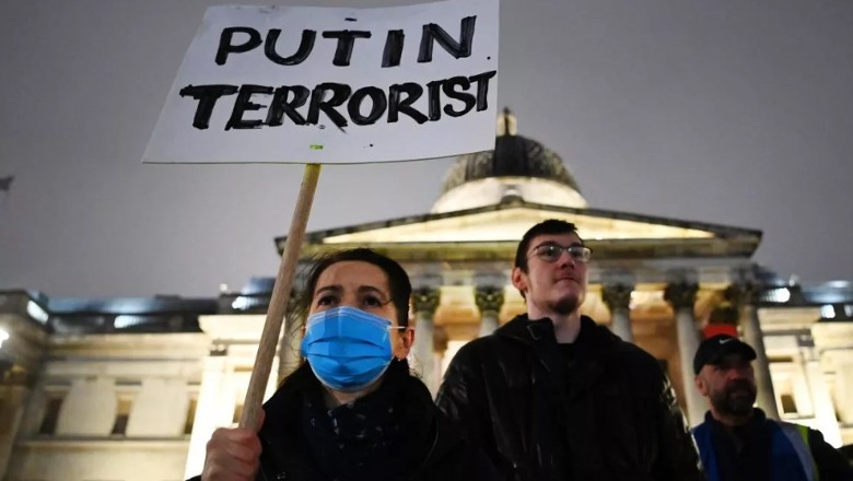 Nga Londra në Marsejë, Evropa del në rrugë kundër luftës dhe Putinit
