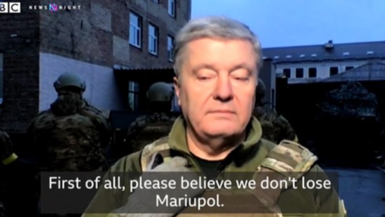 Ish presidenti ukrainas i veshur ushtar: Putin mund të na rrethojë, por nuk vret dot shpirtin ukrainas