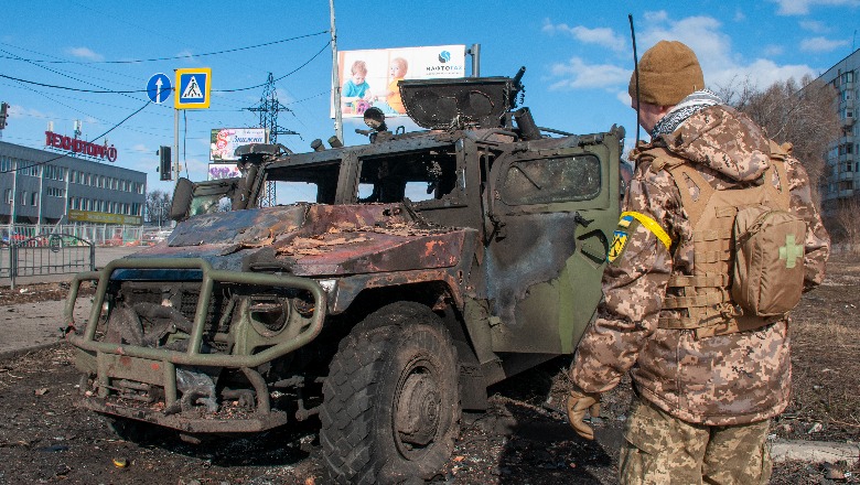 FOTO/ Pushtimi i Ukrainës, publikohet harta që tregon deri ku kanë avancuar trupat ruse