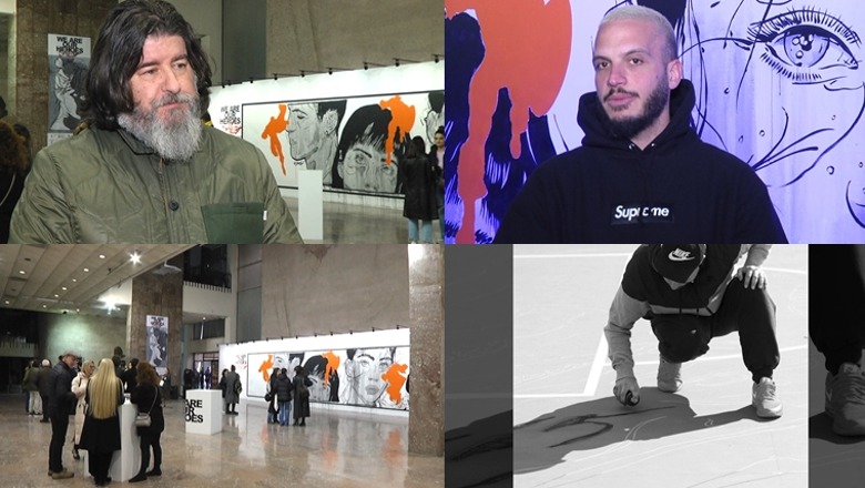 Nga rruga në Muze, artisti i njohur grek ‘Same84’ thyen barrierat e dhuron një vepër për Tiranën: Çfarë më lidh me Shqipërinë dhe pse pikturoj histori periferike