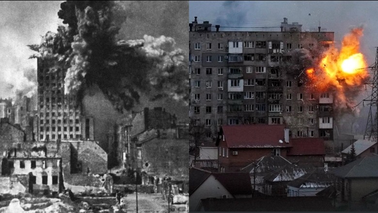 Ngjashmëria e frikshme! Pamjet nga Ukraina të ngjashme me fotot nga Lufta e II Botërore (FOTOGALERI)