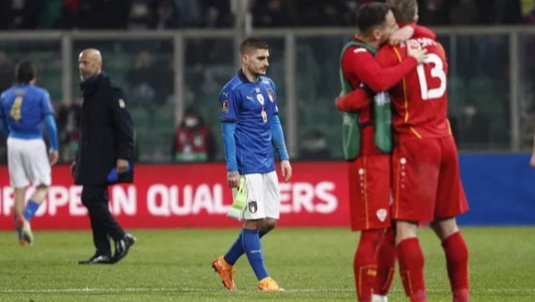 Italia jashtë Botërorin e Katarit, eleminohet në Play-Off nga Maqedonia e Veriut