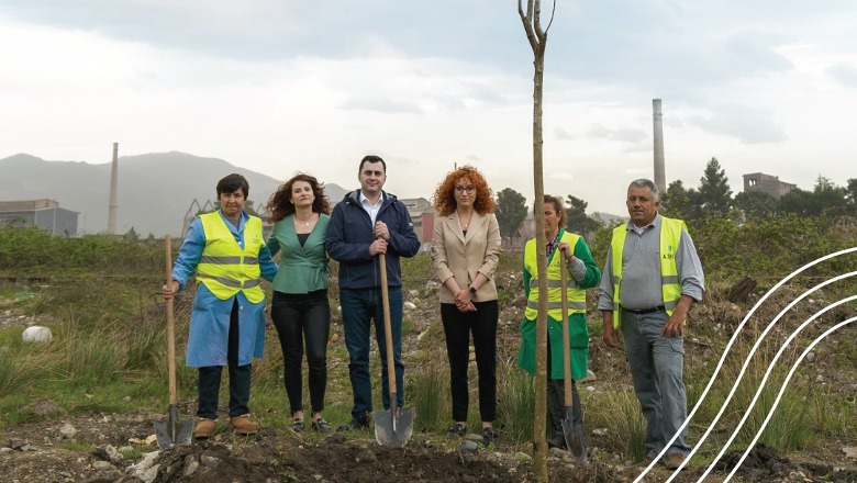 Në Ditën e Tokës, IuteCredit dhuron 100 pemë për Elbasanin