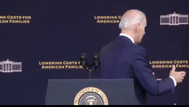 E bën sërish/ Biden shtrëngon duart me njeriun e padukshëm, videoja e tij 'pushton' rrjetin 