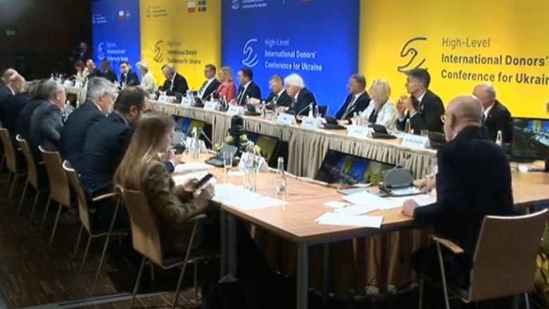Konferenca e donatorëve, mblidhen rreth 6 miliard euro për Ukrainën