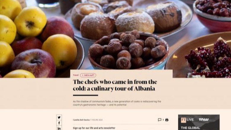 ”Financial Times”: Shqipëria, shija e autenticitetit gastronomik