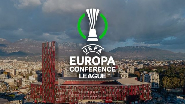 Logo e Conference League dhe stadiumi 'Air Albania'