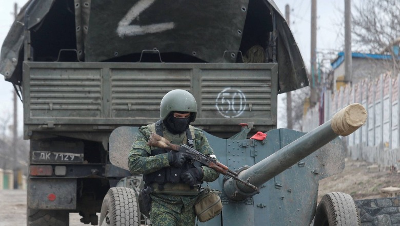 Përdorimi i simbolit 'Z' në makinat e ushtrisë ruse