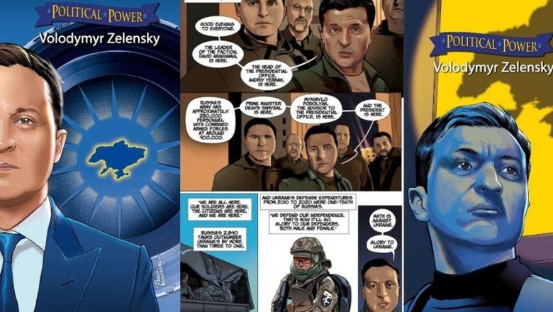 Historia e jetës së presidentit të Ukrainës e treguar në një libër të ri komik