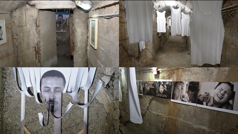 ‘Errësirë’, ekspozitë për diktaturën në tunelin 25 m në muzeun ‘Shtëpia me gjethe’