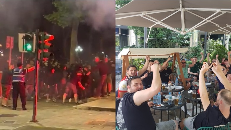 Media italiane: Tifozët e Romës kanë vjedhur thikat nëpër restorantet në Shqipëri për tu bërë gati për përleshje