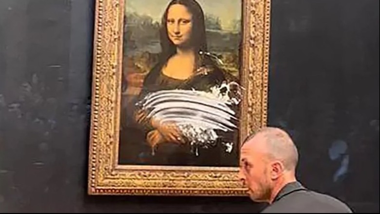 Sulmohet me tortë piktura e Mona Lisës në Muzeun e Luvrit në Paris (VIDEO)