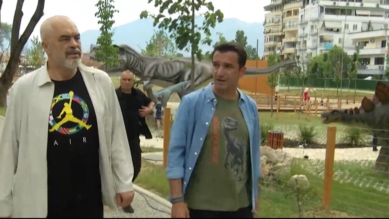 Hapet Kopshti i ri Zoologjik në Tiranë! Rama dhe Veliaj inspektojnë ambientin: Ka rilindur! 160 kafshë të 30 llojeve,  nga çifti i tigrave te dinozona (FOTOT)