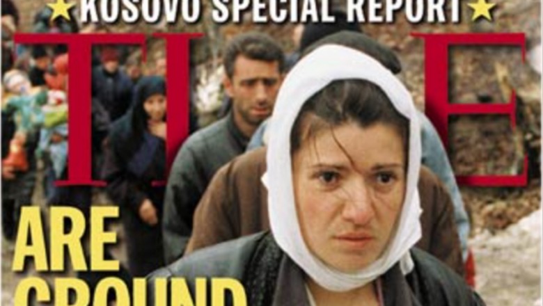 Hovenier takon gruan kosovare që brutaliteti i luftës së vitit 1999 e nxori në kopertinën e “The Times”