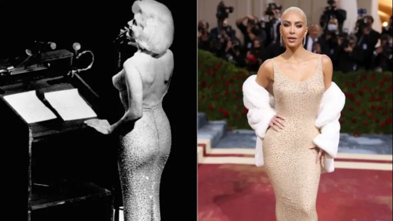 Pas akuzave se ka dëmtuar fustanin e Marilyn Monroe në ‘Met Gala’, reagon Kim Kardashian