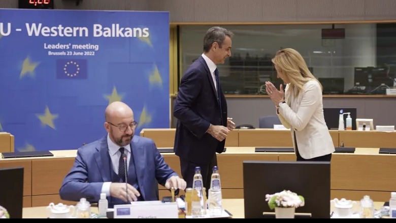 Mitsotakis përsërit qëndrimin: Brenda 2033 Ballkani Perëndimor të jetë anëtar në BE