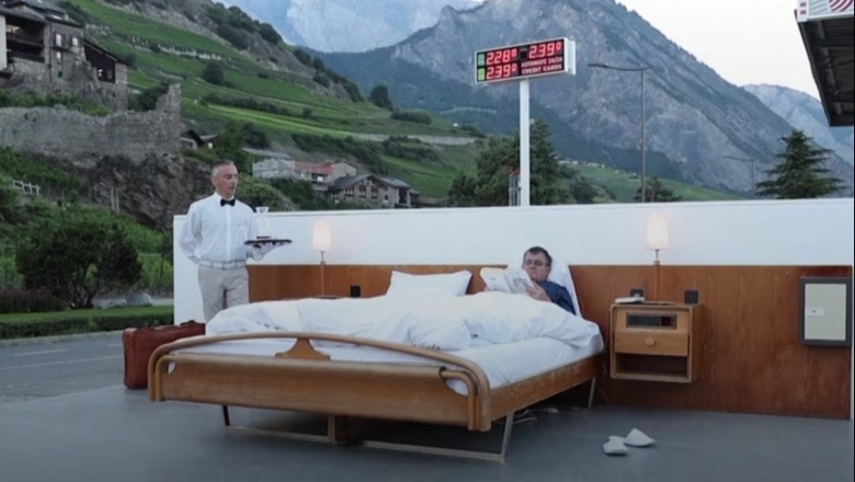 Me 0 yje, pa mure dhe pa tavan, hoteli i pazakontë në Zvicër ku mijëra turistë po rezervojnë për të kaluar natën