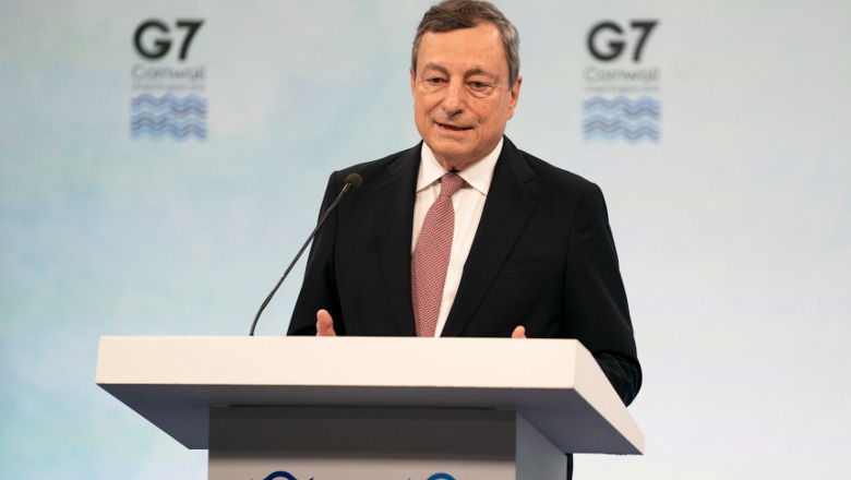 Draghi në G7 flet për nevojën urgjente për të zhbllokuar eksportet e grurit ukrainas