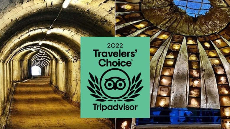 TripAdvisor i jep çmimin ‘Travelers' choice 2022’ edhe këtë vit Bunk’Art1 dhe Bunk’Art2: Më të preferuarit nga turistët