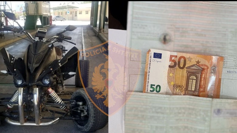 Kukës/ Me 50 euro tentoi të korruptonte punonjësit për të kaluar kufirin me një motor të trafikuar, në pranga 21-vjeçari