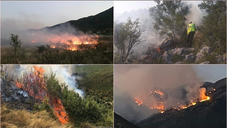 Situata e zjarreve në vend, Emergjencat Civile: Shuhen 16 vatra, aktualisht 9 vatra aktive në 24 orët e fundit