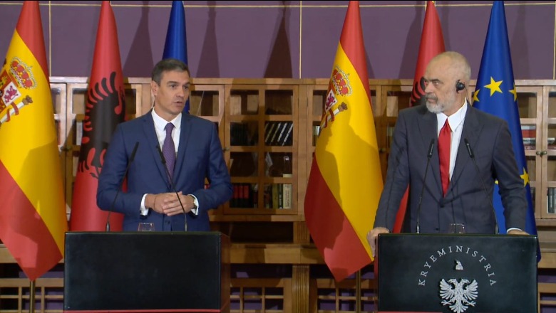 Kryeministri i Spanjës në Tiranë: BE s’mund të kuptohet pa Ballkanin Perëndimor! Procesit të integrimit t’i japim një perspektivë Mesdhetare! Rama: Kemi pritshmëri të larta nga ju